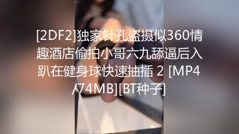 [2DF2]独家针孔盗摄似360情趣酒店偷拍小哥六九舔逼后入趴在健身球快速抽插 2 [MP4/74MB][BT种子]