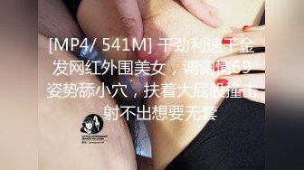 [MP4/ 541M] 干劲利速干金发网红外围美女，调调情69姿势舔小穴，扶着大屁股撞击，射不出想要无套