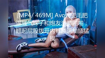 [MP4/ 469M] Avove无毛肥逼骚气妹子和炮友激情啪啪，翘起屁股拨开内裤舔逼抽插猛操